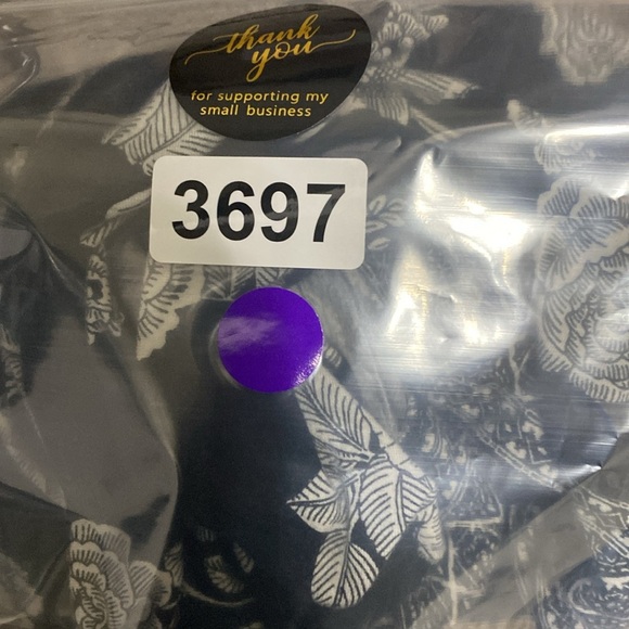 J. Jill Black Gray Floral Faux Wrap Maxi Skirt Size M - Picture 10 of 10